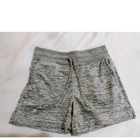 90 Degree By Reflex Pants - 90 Degree By Reflex Heather Gray Athletic Shorts